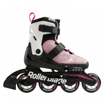 Детские роликовые коньки Rollerblade MICROBLADE pink/white 2023