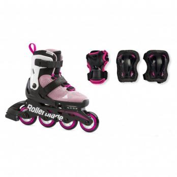Детские роликовые коньки Rollerblade MICROBLADE pink/white  COMBO 2023